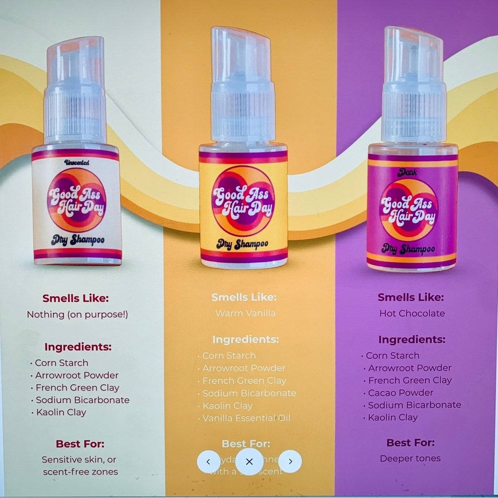 Good Ass Hair Day Dry Shampoo - OG Vanilla